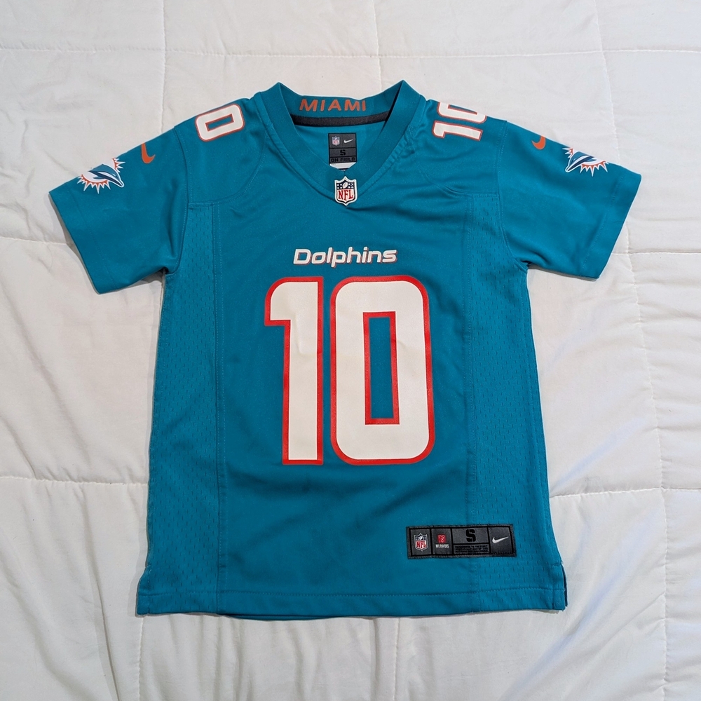 NFL Nike Miami Dolphins Hill #10 Jersey Kids S